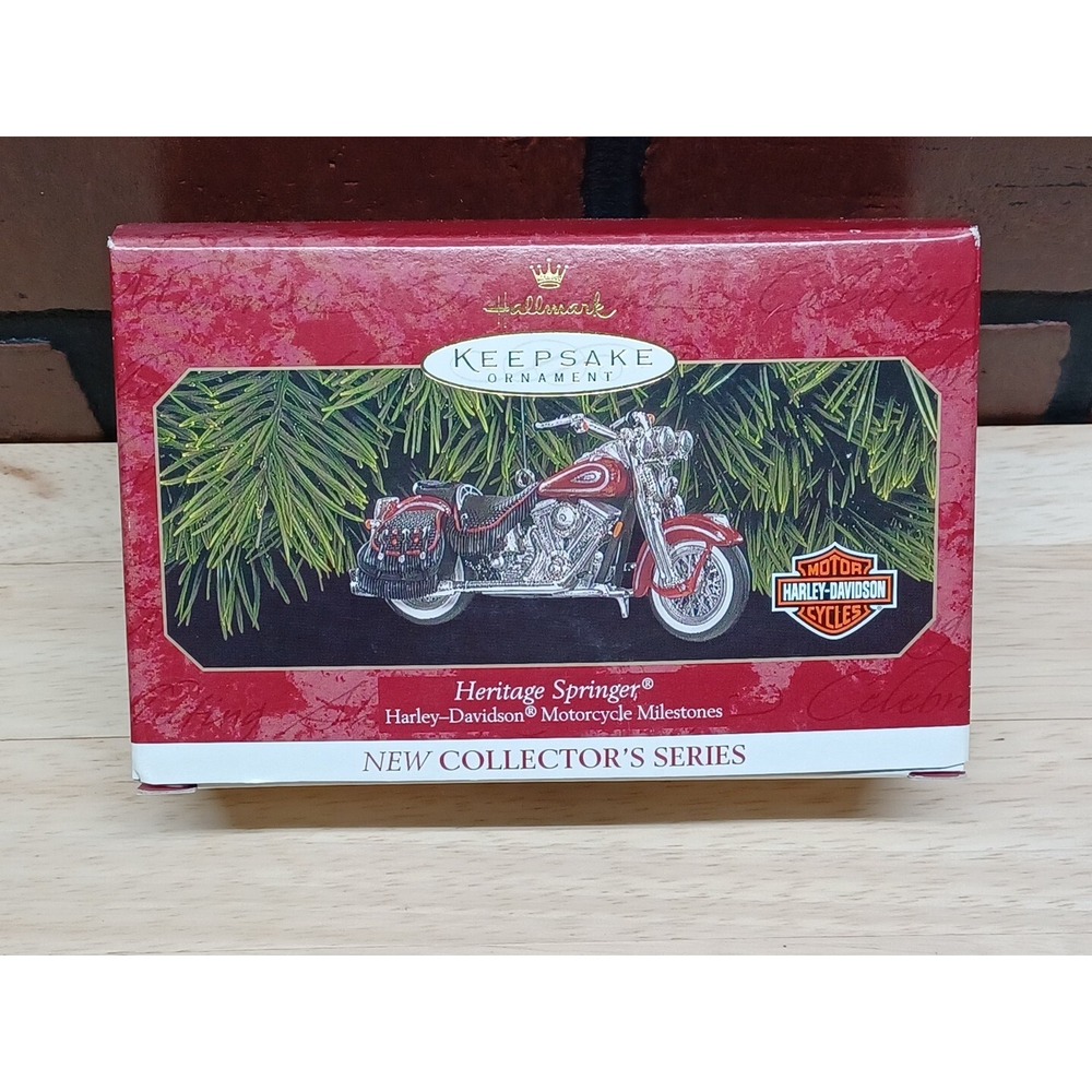 Hallmark Keepsake Ornament Heritage Springer Harley-Davidson 1999